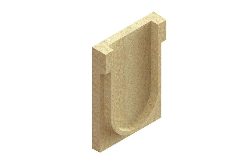 Placa capat Mono din polimerbeton 140x30x200 Vodaland gama Drain