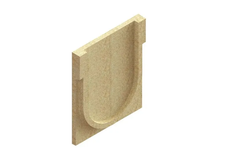Placa capat polimerbeton MONO pentru rigola LN200 Hext.310 START Vodaland gama Drain