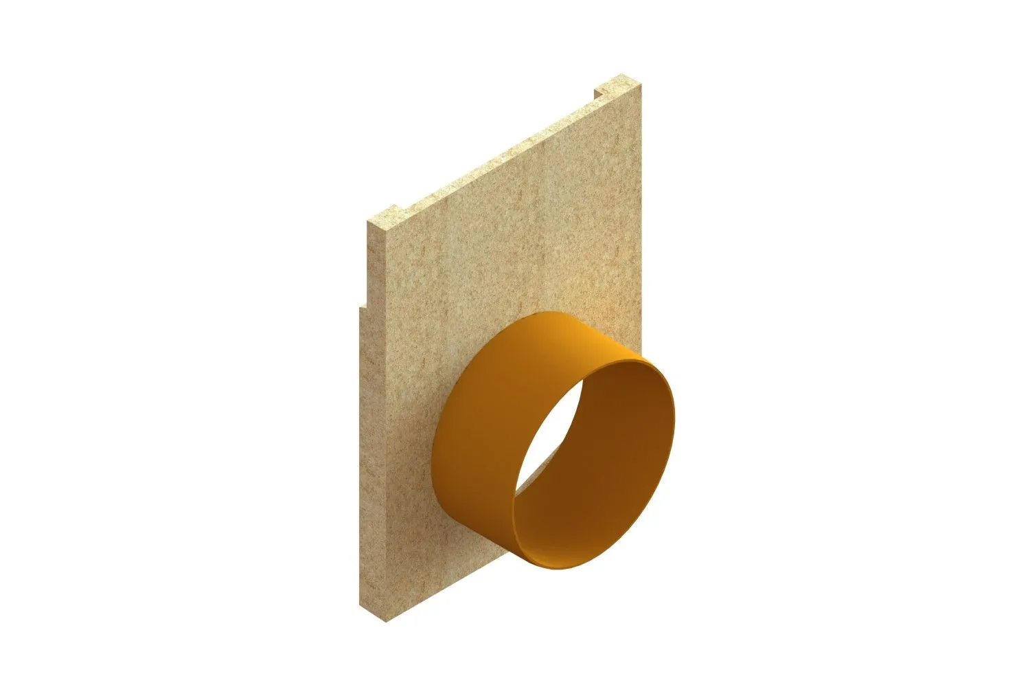 Placa capat polimerbeton MONO pentru rigola LN300 Hext.510 cu iesire orizontala DN250 Vodaland gama Drain