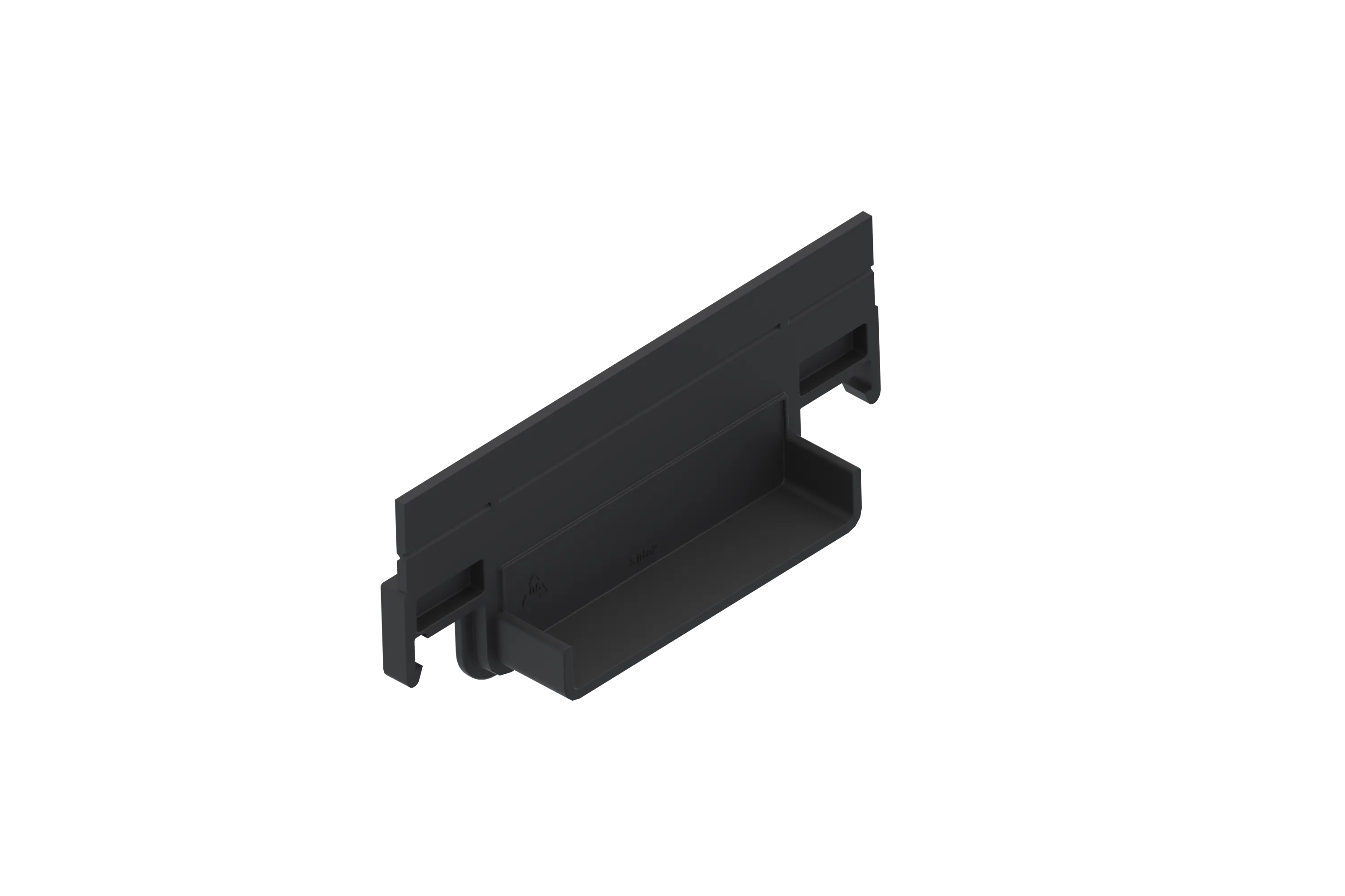 Tevi, fitinguri, robineti si accesorii - Placa capat din polipropilena model BASE, fara stut pentru rigola LN100 Hext.60 - Vodaland gama Drain