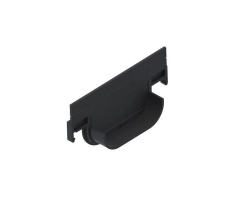 Placi capat - Placa capat din polipropilena model BASE, pentru rigola LN100 Hext.80 - Vodaland gama Drain