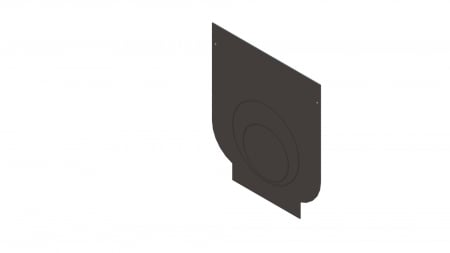 Tevi, fitinguri, robineti si accesorii - Placa capat din polipropilena model BASE, pentru rigola LN200 Hext.300 - Vodaland gama Drain
