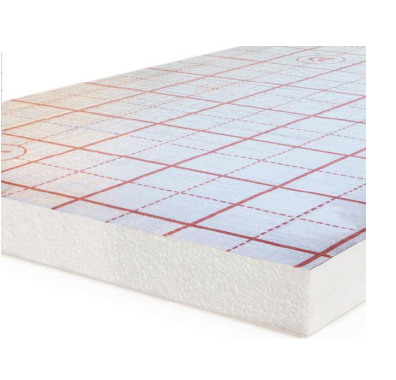 Izolatie si benzi perimetrale - Placa taker EPS 80 / 25 mm cu folie impletita caserata, 10 m², Ivar