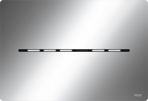 Clapete de actionare - Placa de acoperire TECEsolid WC electronic, crom lucios, 6 V