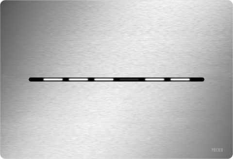 Clapete de actionare - Placa de acoperire TECEsolid WC electronic, otel inox periat (antiamprenta), 230 V