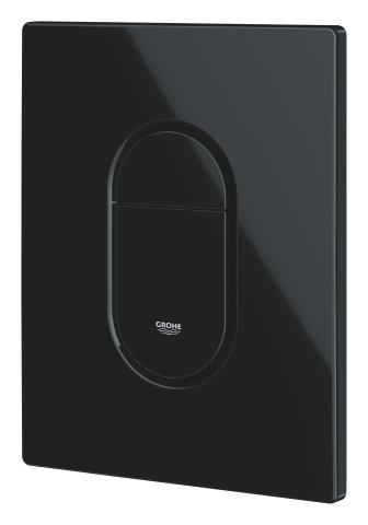 Placa de actionare Grohe Arena Cosmopolitan de perete placa, dubla actionare, 156 x 197 mm, verticala, pt rezervoare Rapid SL si gd 2, negru lucios [6]