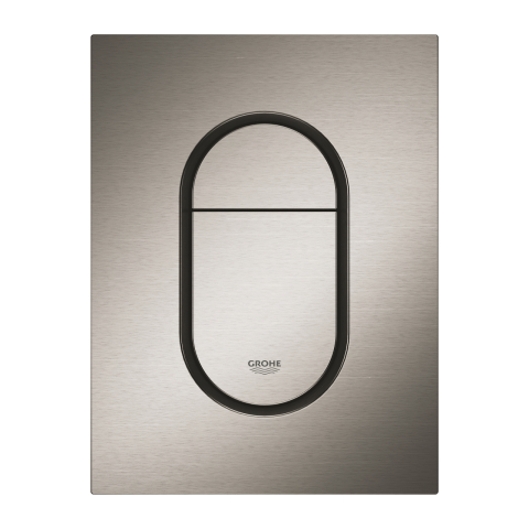 Placa de actionare Grohe Arena Cosmopolitan de perete placa marimea S, dubla actionare, 130 x 172 mm, verticala, antracit mat [1]
