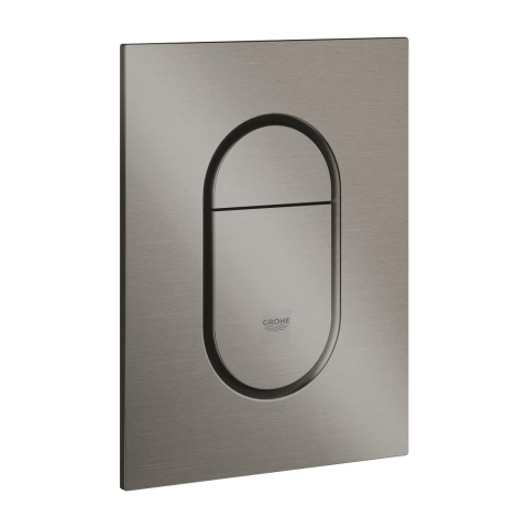 Obiecte sanitare - Placa de actionare Grohe Arena Cosmopolitan de perete placa marimea S, dubla actionare, 130 x 172 mm, verticala, antracit mat