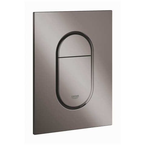 Obiecte sanitare - Placa de actionare Grohe Arena Cosmopolitan de perete placa marimea S, dubla actionare, 130 x 172 mm, verticala, antracit
