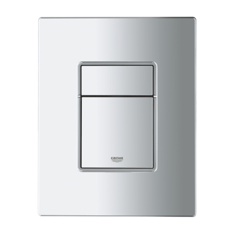 Placa de actionare Grohe Even dubla actionare, reversibila, 156 x 197 mm, crom [4]