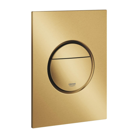 Obiecte sanitare - Placa de actionare Grohe Nova Cosmopolitan WC de perete placa marimea S, dubla actionare, 130 x 172 mm, verticala, auriu mat