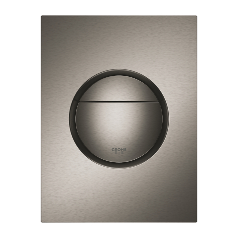 Placa de actionare Grohe Nova Cosmopolitan WC de perete placa marimea S, dubla actionare, 130 x 172 mm, verticala, antracit mat [1]