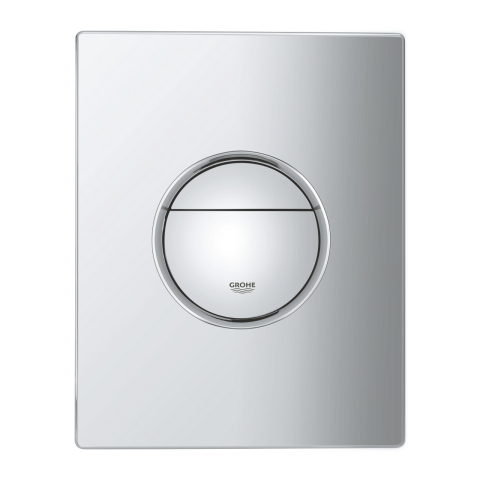 Placa de actionare Grohe Sail dubla actionare, verticala, 156 x 197 mm, crom [2]