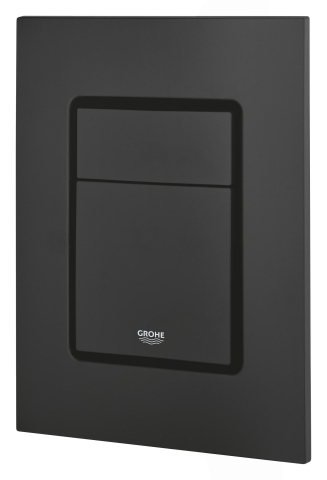 Placa de actionare Grohe Skate Cosmopolitan de perete placa marimea S, dubla actionare, 130 x 172 mm, verticala, negru [5]