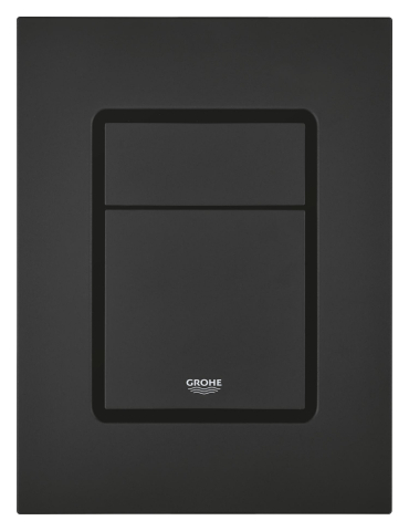 Placa de actionare Grohe Skate Cosmopolitan de perete placa marimea S, dubla actionare, 130 x 172 mm, verticala, negru [1]