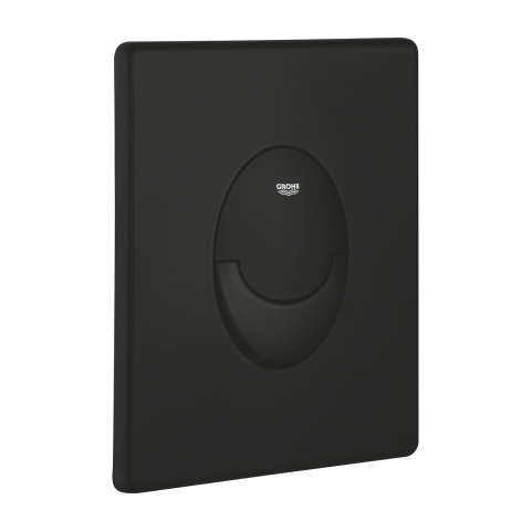 Obiecte sanitare - Placa de actionare Grohe Start de perete placa, dubla spalare, verticala, 156 x 197 mm, abs, negru