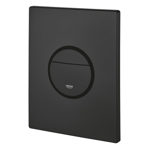 Placa de actionare WC Grohe Nova Cosmopolitan, dubla spalare, reversibila, 156 x 197 mm, negru [4]