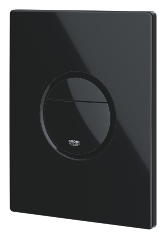 Placa de actionare WC Grohe Nova Cosmopolitan, dubla spalare, reversibila, 156 x 197 mm, negru [7]