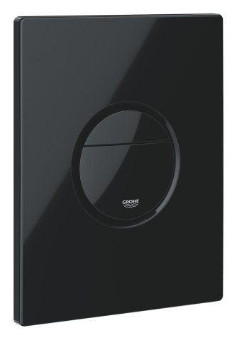 Placa de actionare WC Grohe Nova Cosmopolitan, dubla spalare, reversibila, 156 x 197 mm, negru [4]