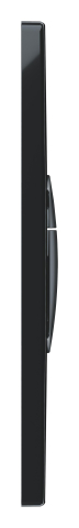 Placa de actionare WC Grohe Nova Cosmopolitan, dubla spalare, reversibila, 156 x 197 mm, negru [6]