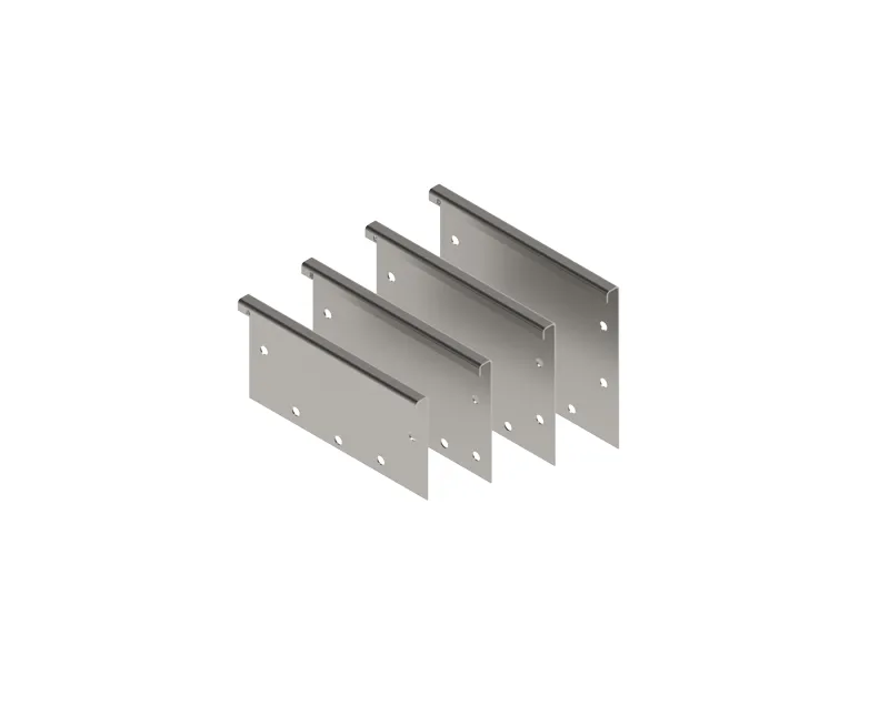 Tevi, fitinguri, robineti si accesorii - Placa de capat din INOX STAINLESS pentru rigola LN150 - Vodaland gama Drain