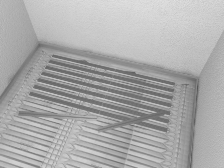 Accesorii incalzire in pardoseala - Profil fixare Purmo pentru conducte de 14 x 2, cu canale de pozare (pachet 100 buc)