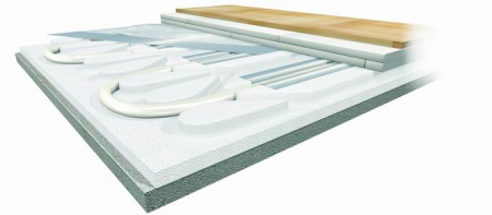 Echipamente de incalzire si producere ACM - Placa termoizolanta Purmo sistem uscat, cu caneluri de montare EPS 200, grosime 25 mm, bax 8,25 mp