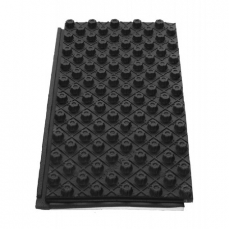 Izolatie si benzi perimetrale - Placa cu nuturi, cu folie Rund 20 EPS 200/20+19 mm, Herz