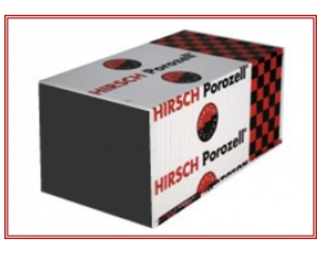 Polistiren expandat - Polistiren expandat grafitat, grosime 100 mm, bax 2.5 mp, Hirsch