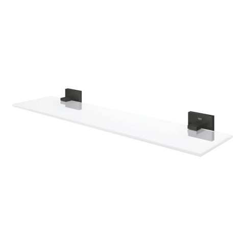 Polita oglinda Grohe Start Cube Shelf 530 mm, montare pe perete, fixare ascunsa, crom [1]