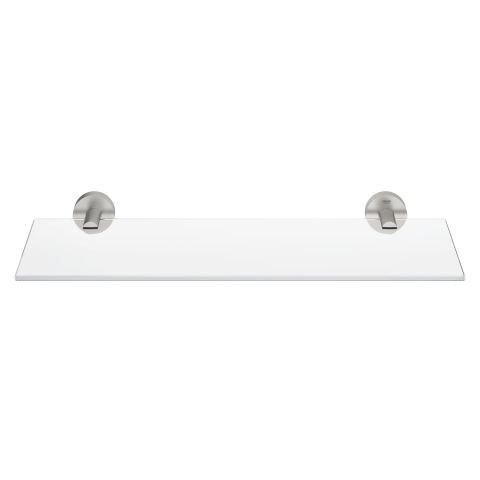 Polita oglinda Grohe Start shelf 530 mm, montare pe perete, fixare ascunsa, 530 mm, crom mat [1]