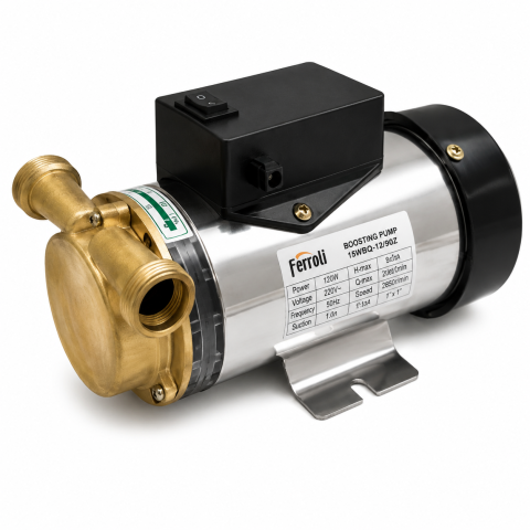 Automatizari panouri solare - Pompa automata Ferroli BOOSTER 15WG-120A/R, G3/4, pentru panouri solare nepresurizate
