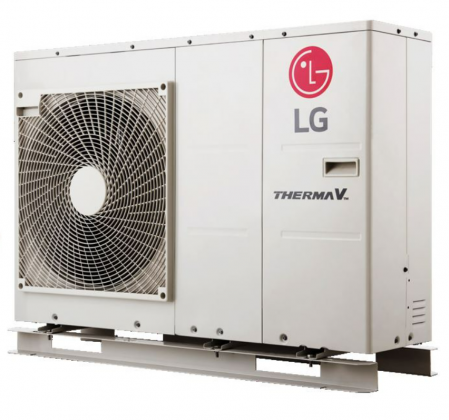 Pompe de caldura Aer-Apa - Pompa de caldura aer-apa, 9 kw, monofazat, LG Therma V R32 Monobloc