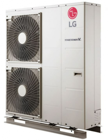 Pompe de caldura Aer-Apa - Pompa de caldura aer-apa, 12 kw, trifazat, LG Therma V R32 Monobloc
