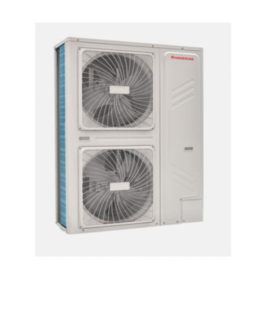 Pompe de caldura Aer-Apa - Pompa de caldura aer-apa monobloc, 22 kw incalzire / 23 kw racire, trifazata, R32, Immergas model Magis M22T