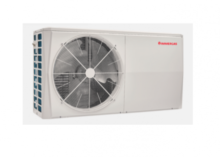 Pompe de caldura Aer-Apa - Pompa de caldura aer-apa monobloc, 15,9 kw incalzire / 14,2 kw racire, monofazata, R32, Immergas model Magis M16