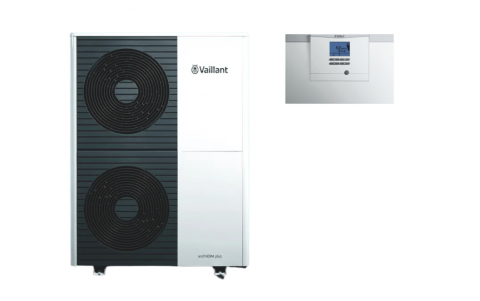 Pompe de caldura Aer-Apa - Pompa de caldura aer apa monobloc R290 12 kw monofazata Vaillant aroTherm plus cu automatizare VWZAI