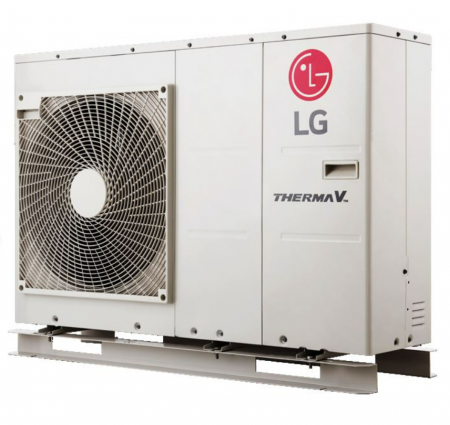 Pompe de caldura Aer-Apa - Pompa de caldura aer-apa, 7 kw, monofazat, LG Therma V R32 Monobloc S