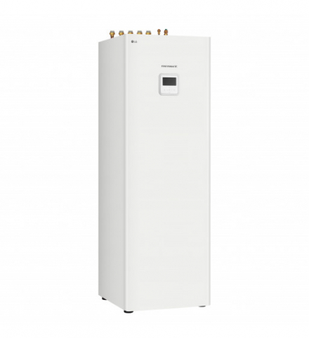 Pompa de caldura aer-apa tip split 7 kw R32 monofazata cu rezervor de apa calda 200l LG model Therma V IWT [2]