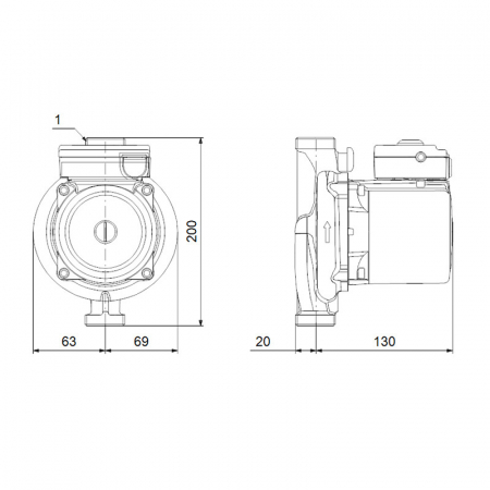 Pompa ridicare presiune apa retea Grundfos model UPA 15-120 AUTO [1]