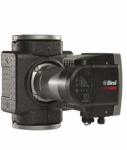 Echipamente de incalzire si producere ACM - Pompa de circulatie electronica de inalta eficienta pentru instalatii de incalzire, Biral model ModulA 50-18 270 RED, echipata cu izolatie