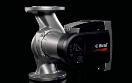 Pompa de circulatie electronica de inalta eficienta pentru instalatii de incalzire, Biral model ModulA 40-18 250 RED, echipata cu izolatie [1]
