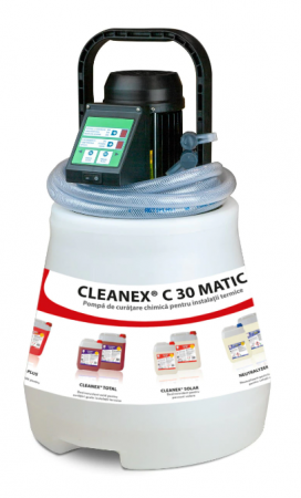 Solutii chimice - Pompa de curatare chimica pentru instalatii termice Cleanex C30 Matic, Chemstal