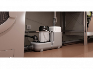 Statie de pompare complet automatizata, de pardoseala, SFA model SANICOM 1, 750W, 14 litri, H max. pompare 11mCA [1]