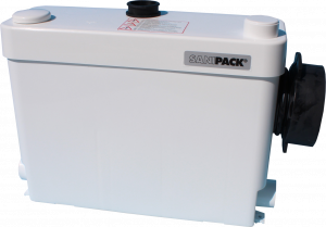 Macerator - sistem de tocare si pompare ape uzate SFA model SANIPACK 400W, 5m vertical / 50 m orizontal [1]