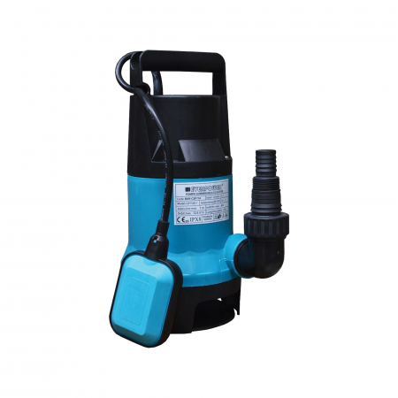 Echipamente pentru tratarea si pomparea apei - Pompa submersibila pentru apa murdara, 400 W, 7.5 mc/h, cu flotor, Everpro