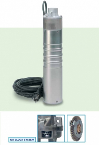 Pompa submersibila monobloc pentru put, 0.75 Kw, debit 2.7 m³/h, Speroni SVM 100 [1]