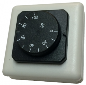 Automatizari si elemente de automatizare - Potențiometru necarcasat, ieșire 0/10V, 24Vca/cc, montare pe perete