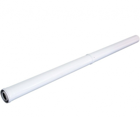 Accesorii si consumabile - Prelungire concentrica din polipropilena/metal Regulus 60/100 lungime 2 m