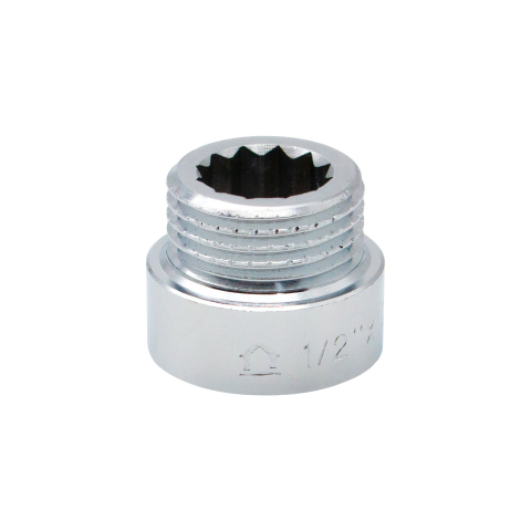 Instalatii de apa si canalizare - Prelungitor alama CW617N Ermetiq 1/2 x10mm